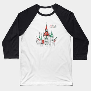 Old Town Hall in Munich, Germany Baseball T-Shirt